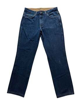 Duluth Trading Co. Relaxed Fit Blue Denim Jeans 34x34